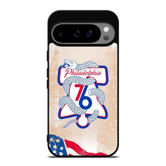 PHILADELPHIA 76ERS VINTAGE LOGO Google Pixel 9 Pro XL Case Cover