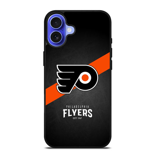 PHILADELPHIA FLYERS NHL LOGO 3 iPhone 16 Case Cover