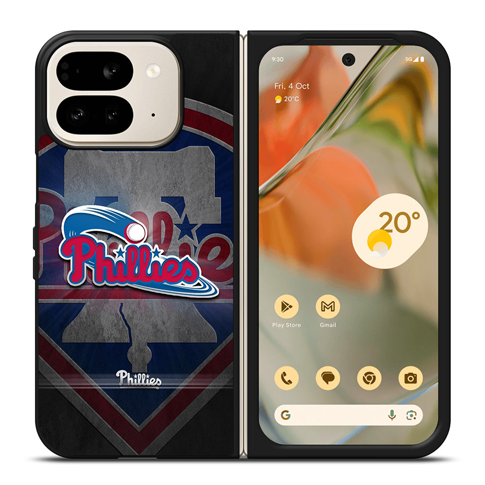 PHILADELPHIA PHILLIES MLB LOGO 1 Google Pixel 9 Pro Fold Case Cover