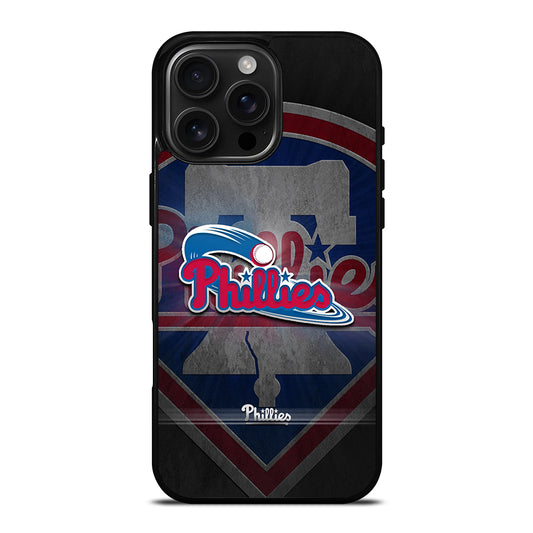 PHILADELPHIA PHILLIES MLB LOGO 1 iPhone 16 Pro Max Case Cover