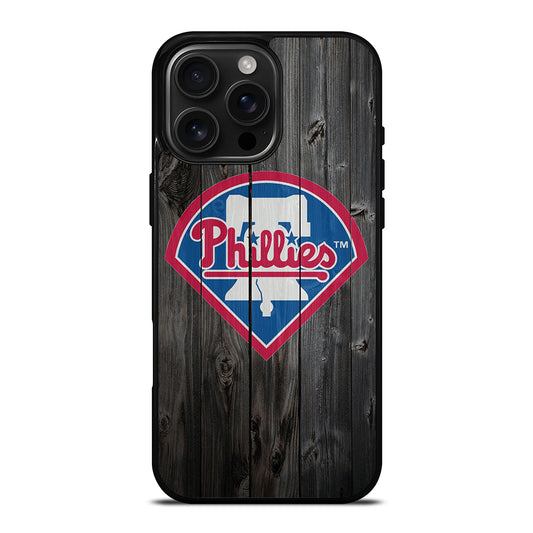 PHILADELPHIA PHILLIES MLB LOGO 3 iPhone 16 Pro Max Case Cover