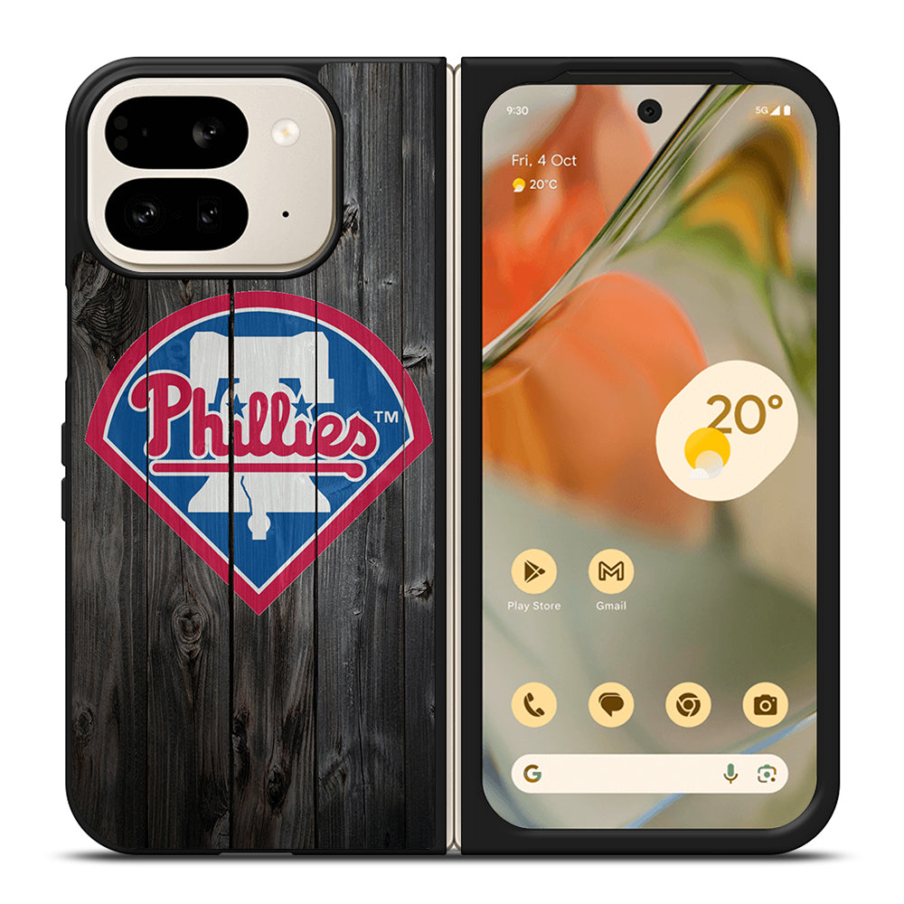 PHILADELPHIA PHILLIES MLB LOGO 3 Google Pixel 9 Pro Fold Case Cover