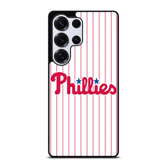 PHILADELPHIA PHILLIES MLB STRIPE Samsung Galaxy S25 Ultra Case Cover