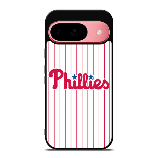 PHILADELPHIA PHILLIES MLB STRIPE Google Pixel 9 Case Cover
