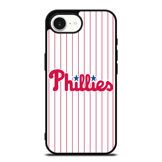 PHILADELPHIA PHILLIES MLB STRIPE iPhone 16e Case Cover