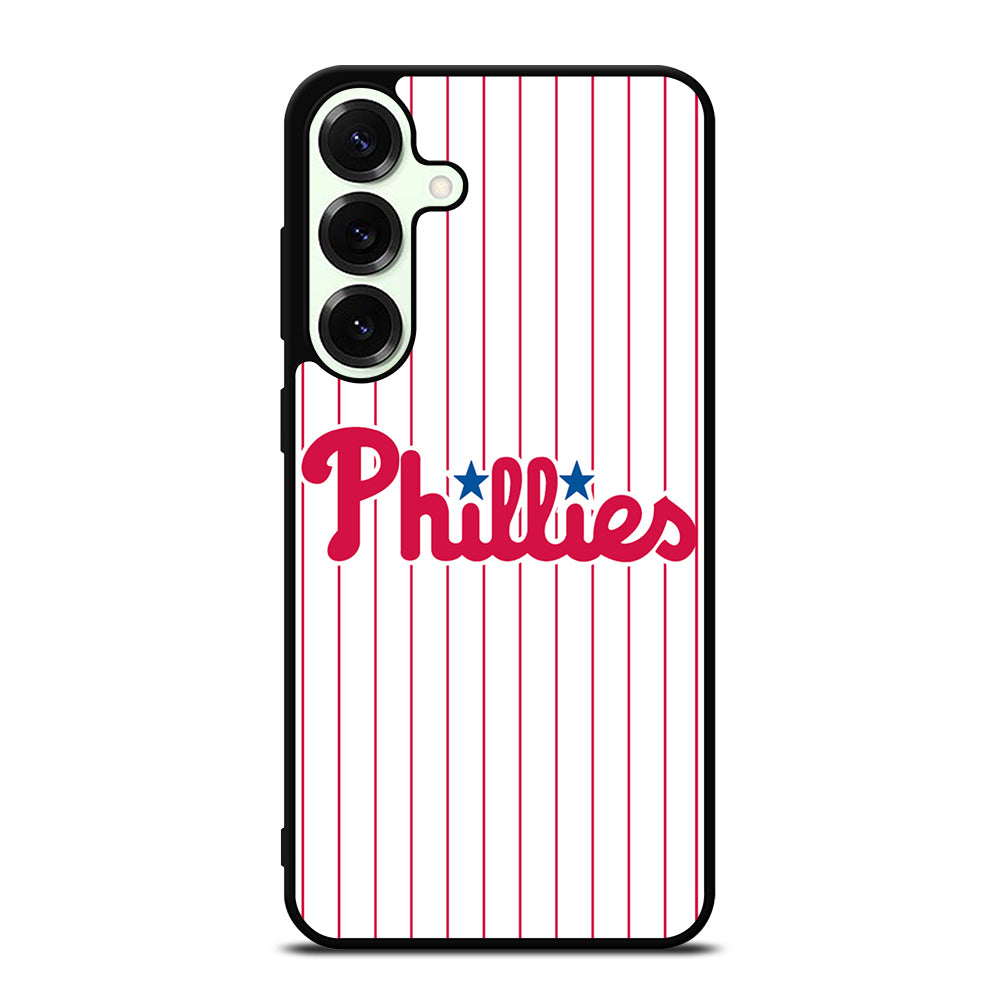 PHILADELPHIA PHILLIES MLB STRIPE Samsung Galaxy S25 Plus Case Cover
