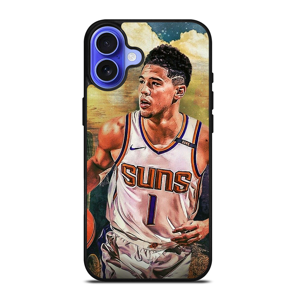 PHOENIX SUNS DEVIN BOOKER BASKETBALL iPhone 16 Case Cover