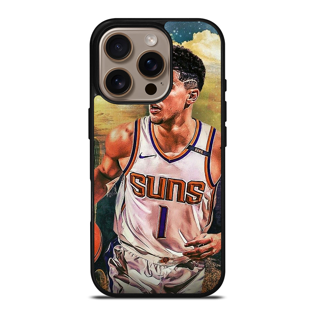 PHOENIX SUNS DEVIN BOOKER BASKETBALL iPhone 16 Pro Case Cover