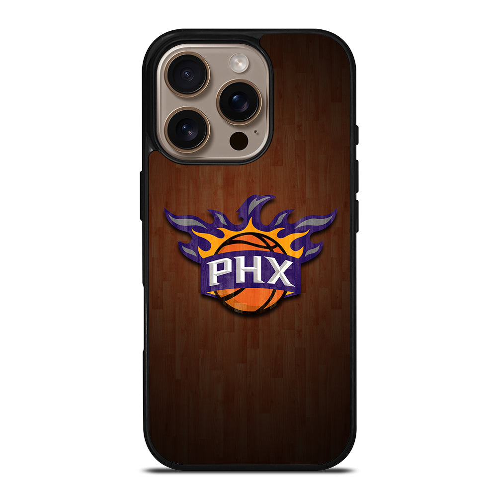 PHOENIX SUNS WOODEN LOGO iPhone 16 Pro Case Cover