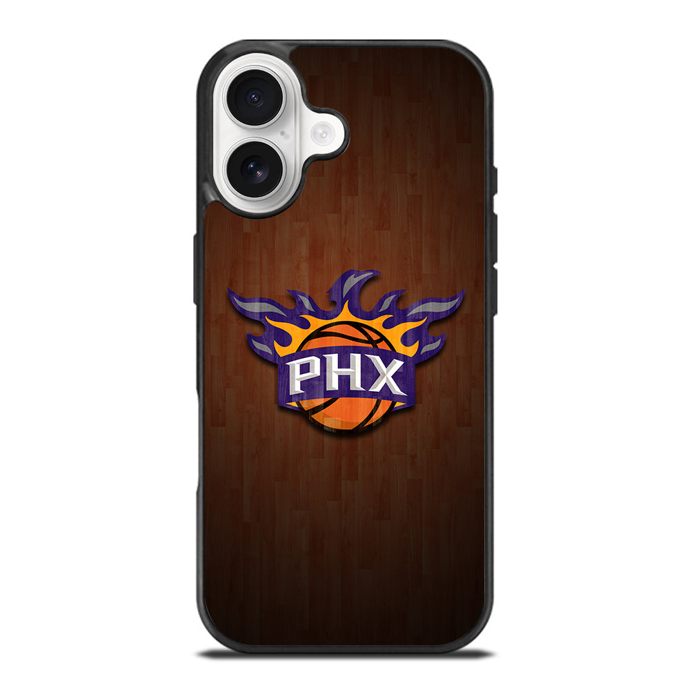 PHOENIX SUNS WOODEN LOGO iPhone 17 Case Cover