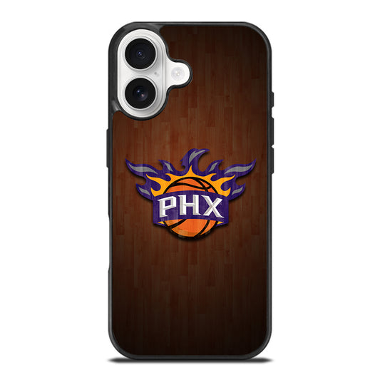 PHOENIX SUNS WOODEN LOGO iPhone 17 Case Cover