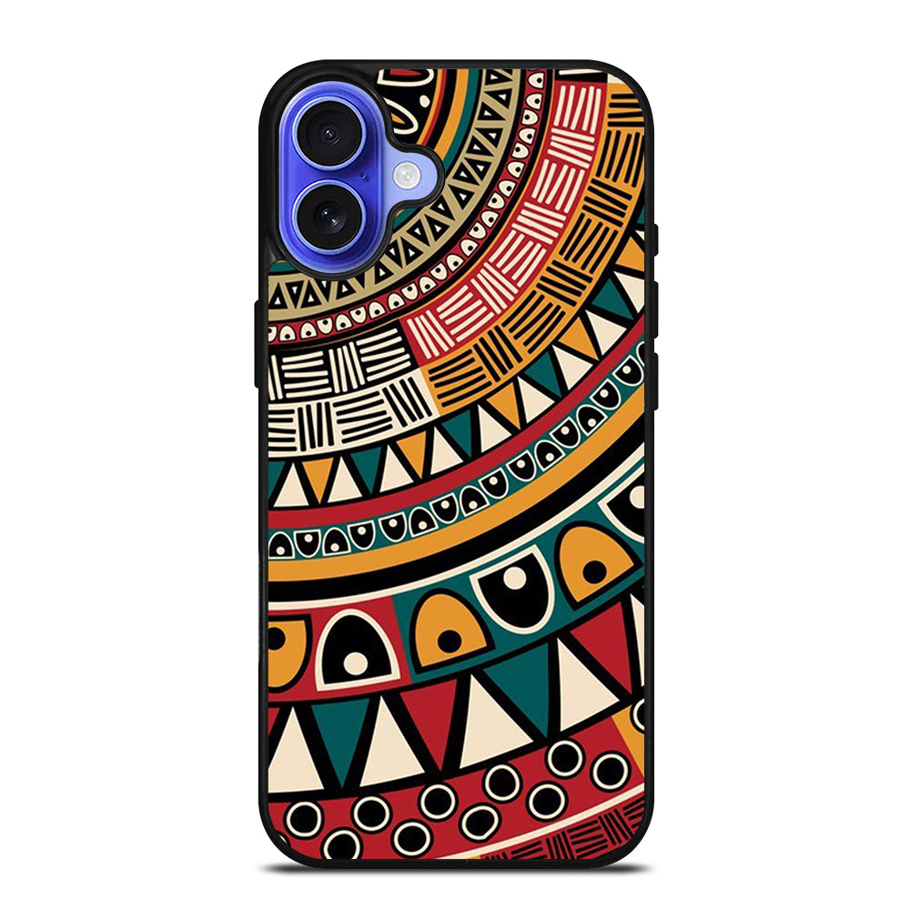 PIECE TRIBAL PATTERN ART iPhone 16 Case Cover