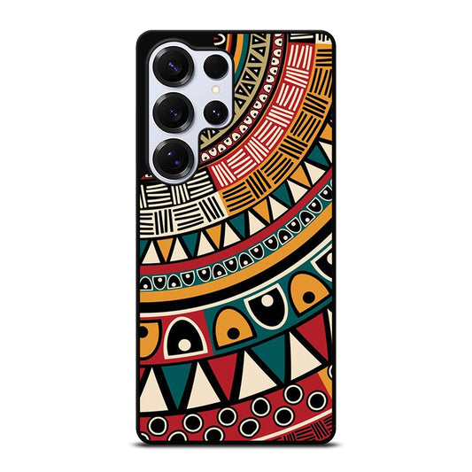 PIECE TRIBAL PATTERN ART Samsung Galaxy S25 Ultra Case Cover