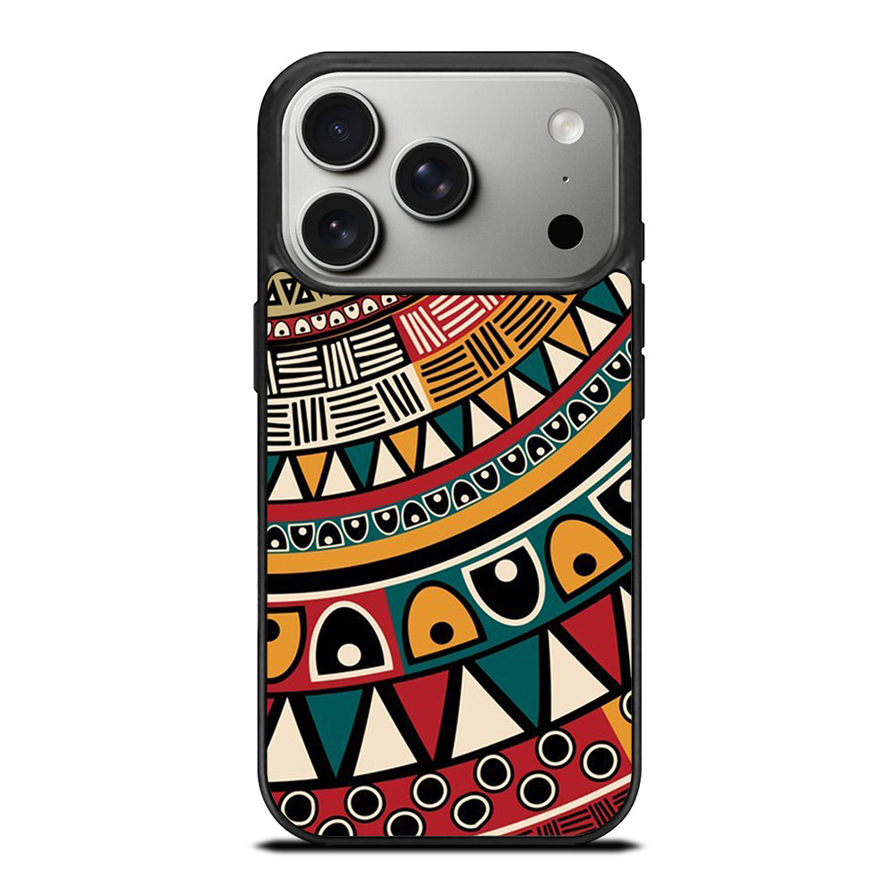 PIECE TRIBAL PATTERN ART iPhone 17 Pro Case Cover