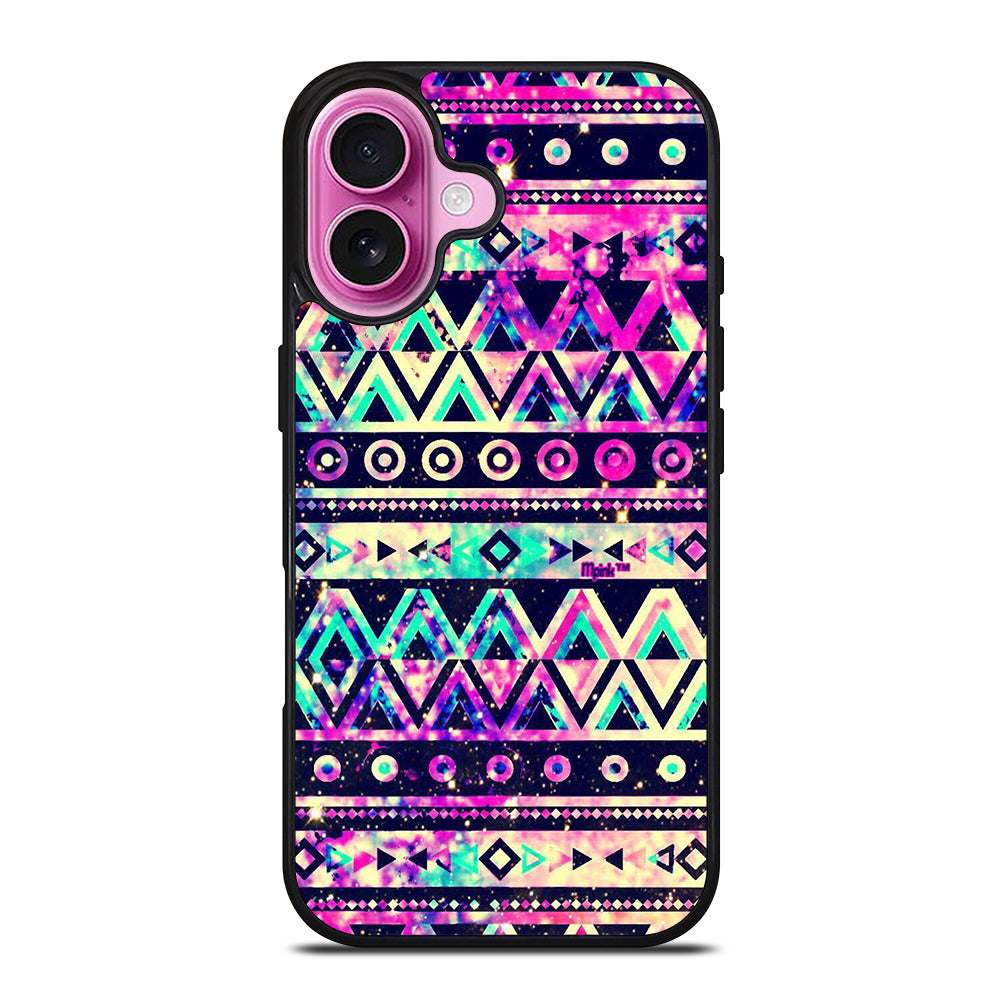 PIECE TRIBAL PATTERN GALAXY iPhone 16 Plus Case Cover