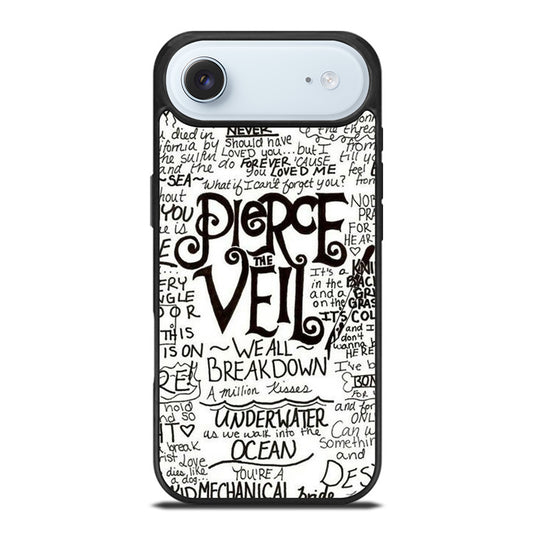 PIERCE THE VEIL LYRIC iPhone Air Case Cover