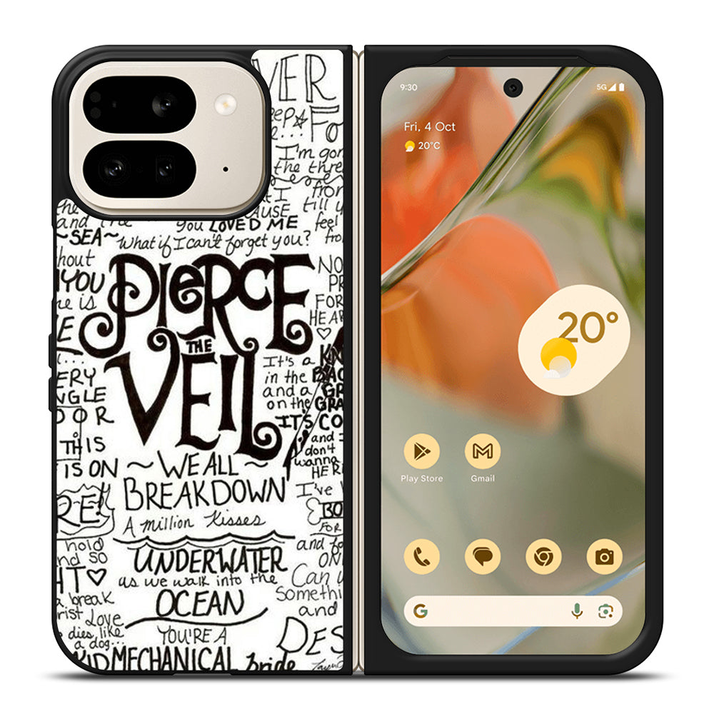 PIERCE THE VEIL LYRIC Google Pixel 9 Pro Fold Case Cover