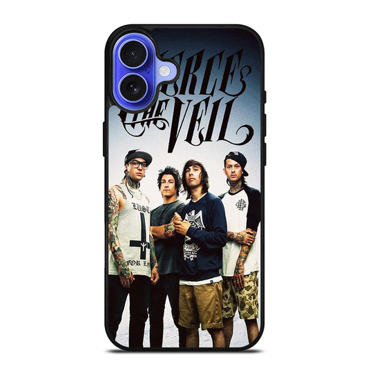 PIERCE THE VEIL PERSONNEL BAND iPhone 16 Case Cover