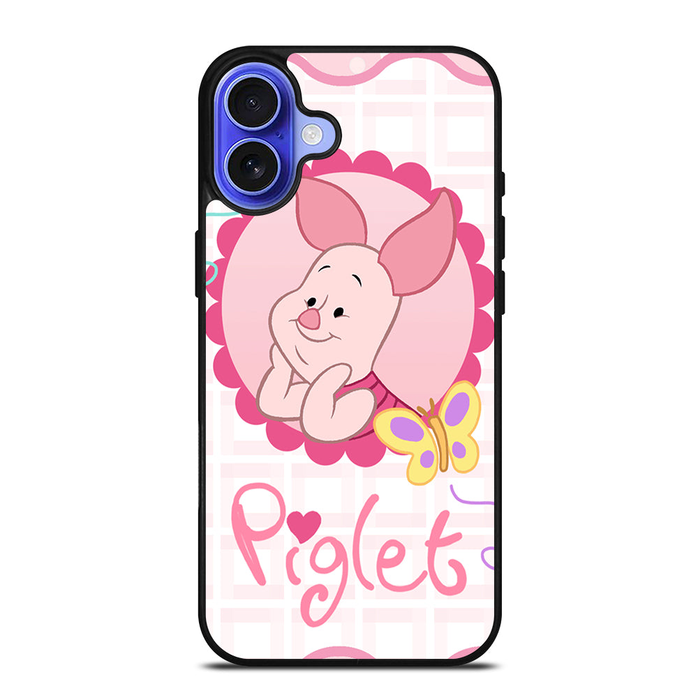 PIGLET WINNIE THE POOH CARTOON SERIES iPhone 16 Case Cover