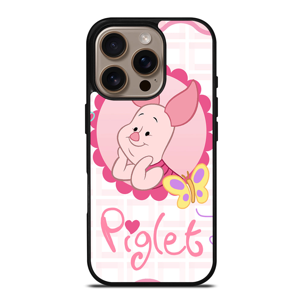 PIGLET WINNIE THE POOH CARTOON SERIES iPhone 16 Pro Case Cover