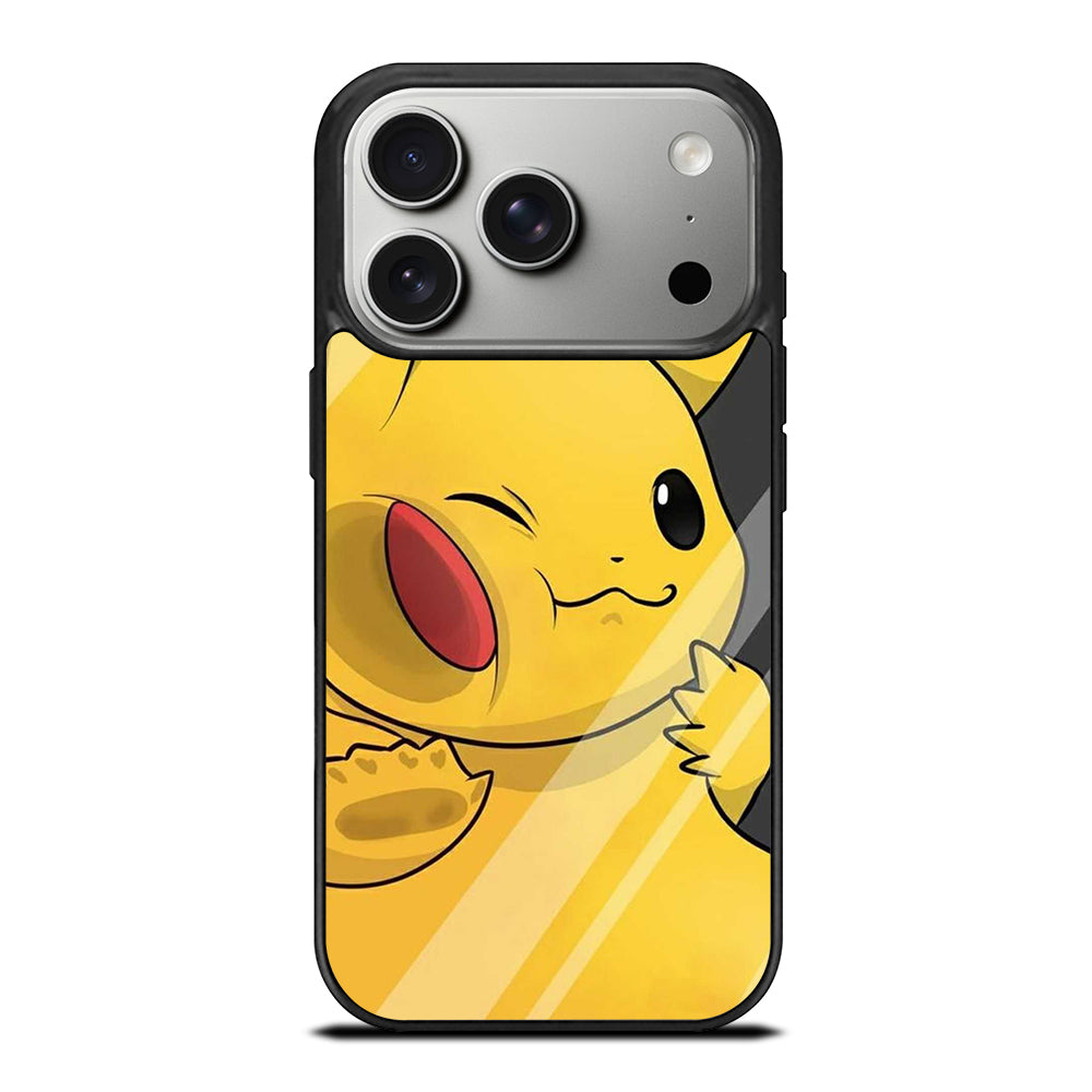 PIKACHU CUTE CARTOON iPhone 17 Pro Case Cover