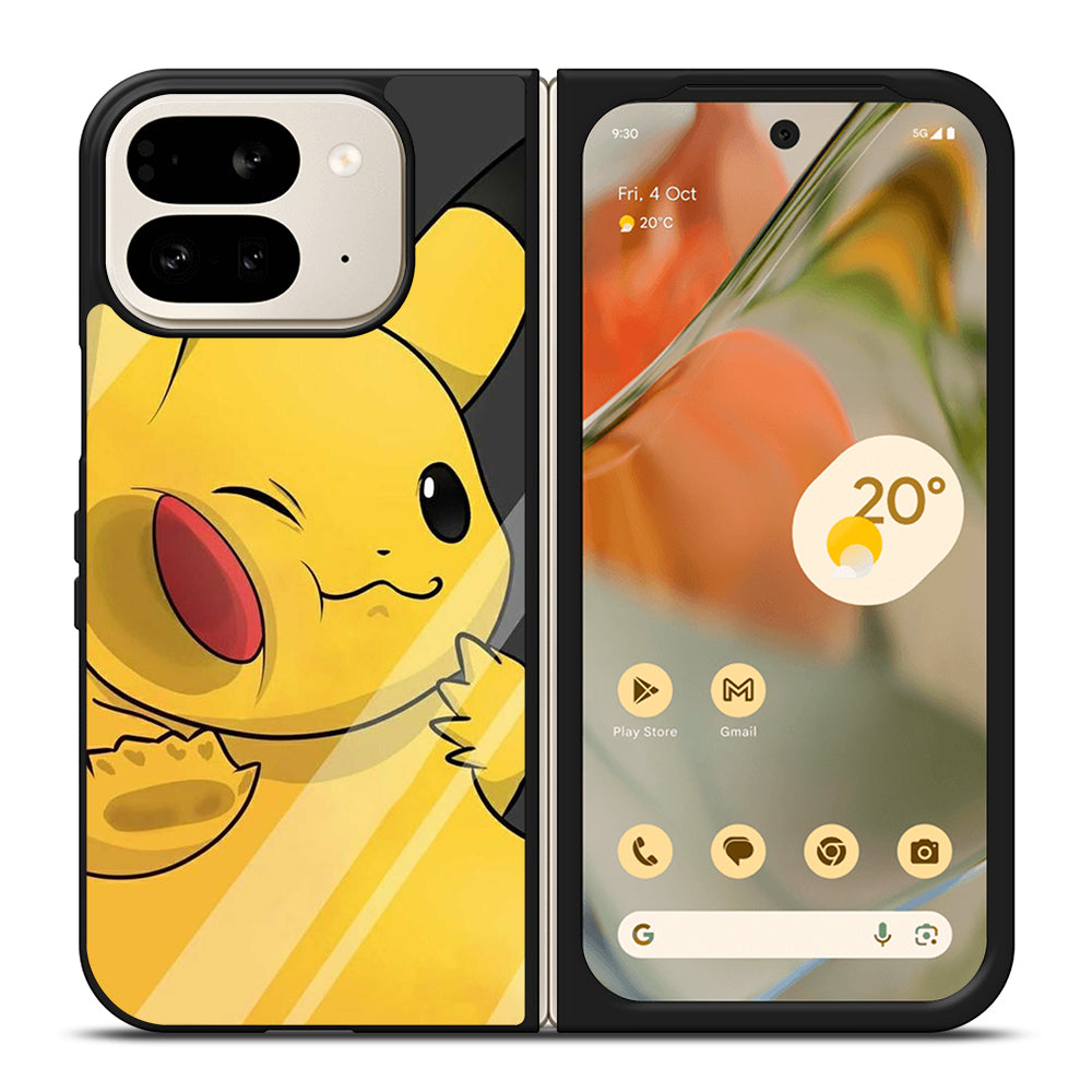 PIKACHU CUTE CARTOON Google Pixel 9 Pro Fold Case Cover