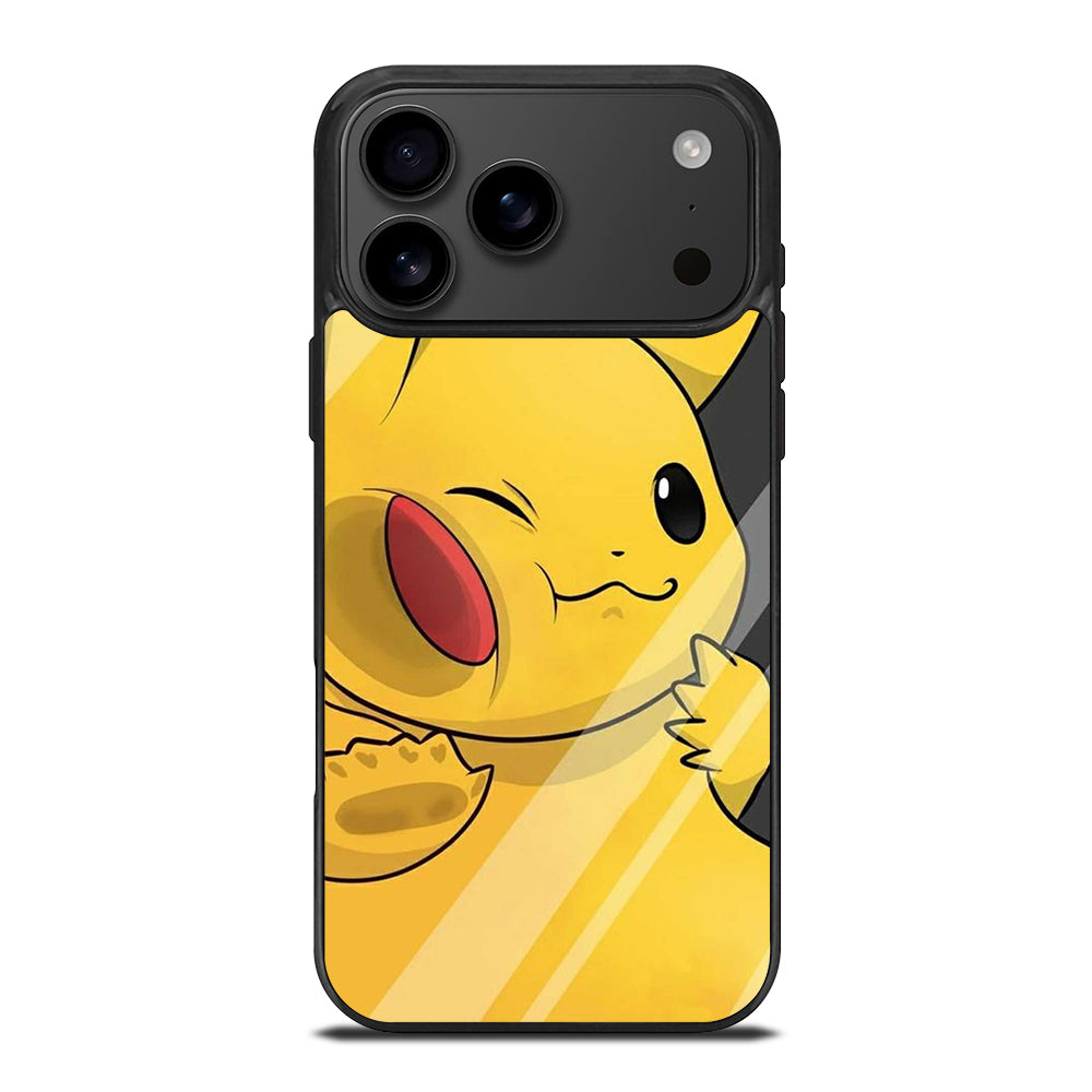 PIKACHU CUTE CARTOON iPhone 17 Pro Max Case Cover