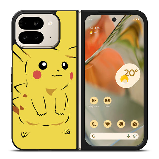 PIKACHU POKEMON CARTOON Google Pixel 9 Pro Fold Case Cover