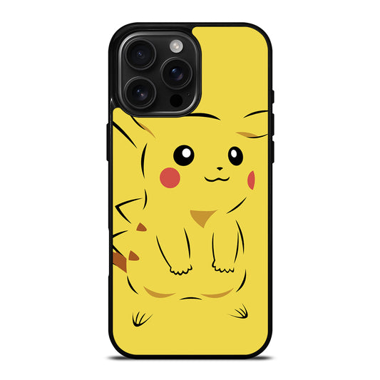 PIKACHU POKEMON CARTOON iPhone 16 Pro Max Case Cover