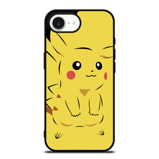 PIKACHU POKEMON CARTOON iPhone 16e Case Cover