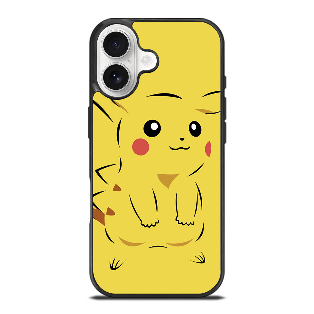 PIKACHU POKEMON CARTOON iPhone 17 Case Cover