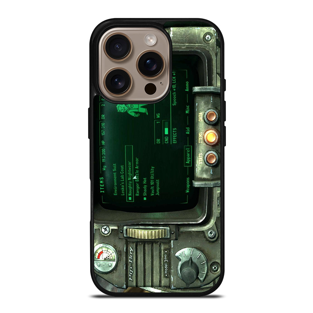 PIMP BOY FALLOUT  iPhone 16 Pro Case Cover