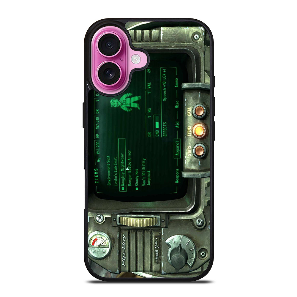 PIMP BOY FALLOUT  iPhone 16 Plus Case Cover