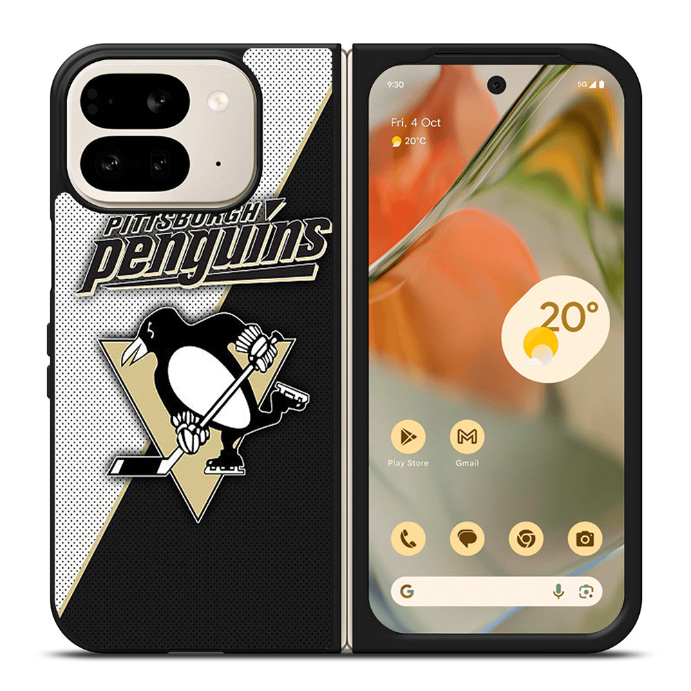 PITTSBURGH PENGUINS HOCKEY 1 Google Pixel 9 Pro Fold Case Cover