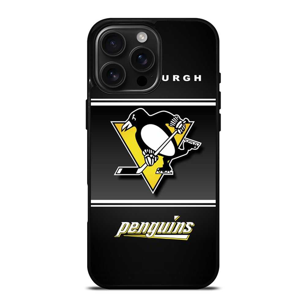 PITTSBURGH PENGUINS HOCKEY 2 iPhone 16 Pro Max Case Cover
