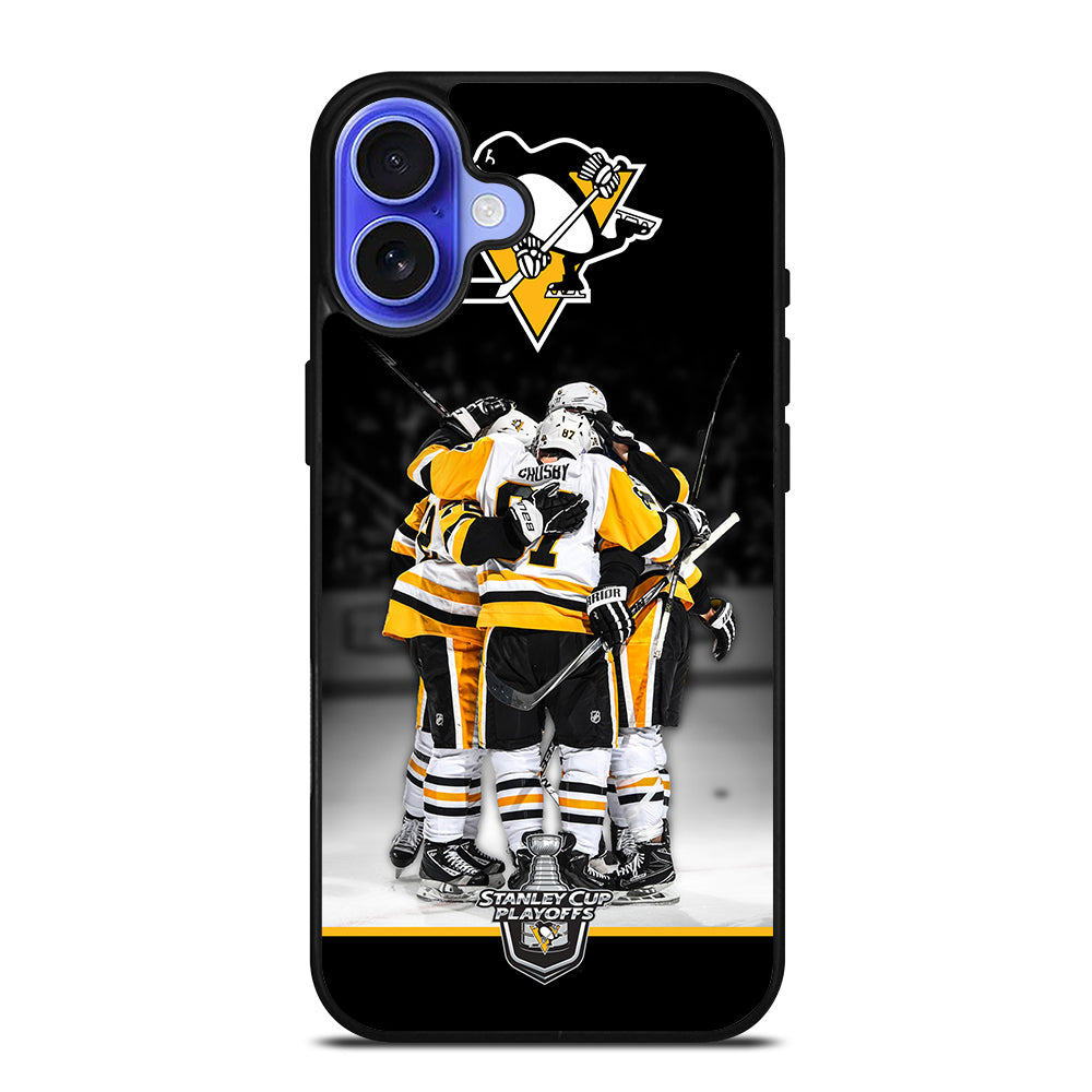 PITTSBURGH PENGUINS HOCKEY 3 iPhone 16 Case Cover