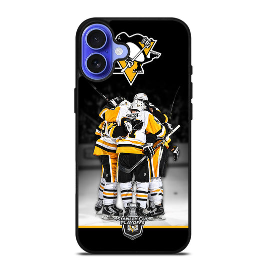 PITTSBURGH PENGUINS HOCKEY 3 iPhone 16 Case Cover