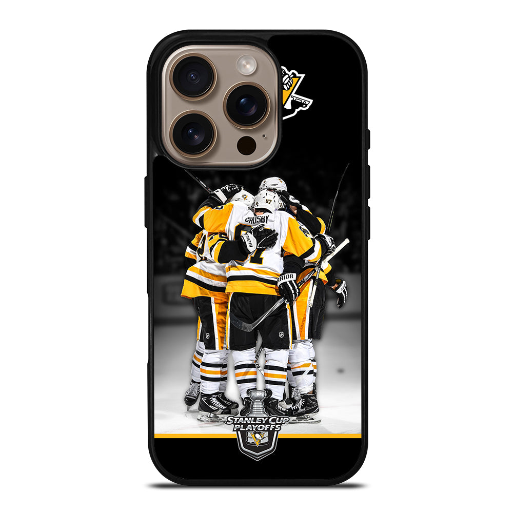 PITTSBURGH PENGUINS HOCKEY 3 iPhone 16 Pro Case Cover