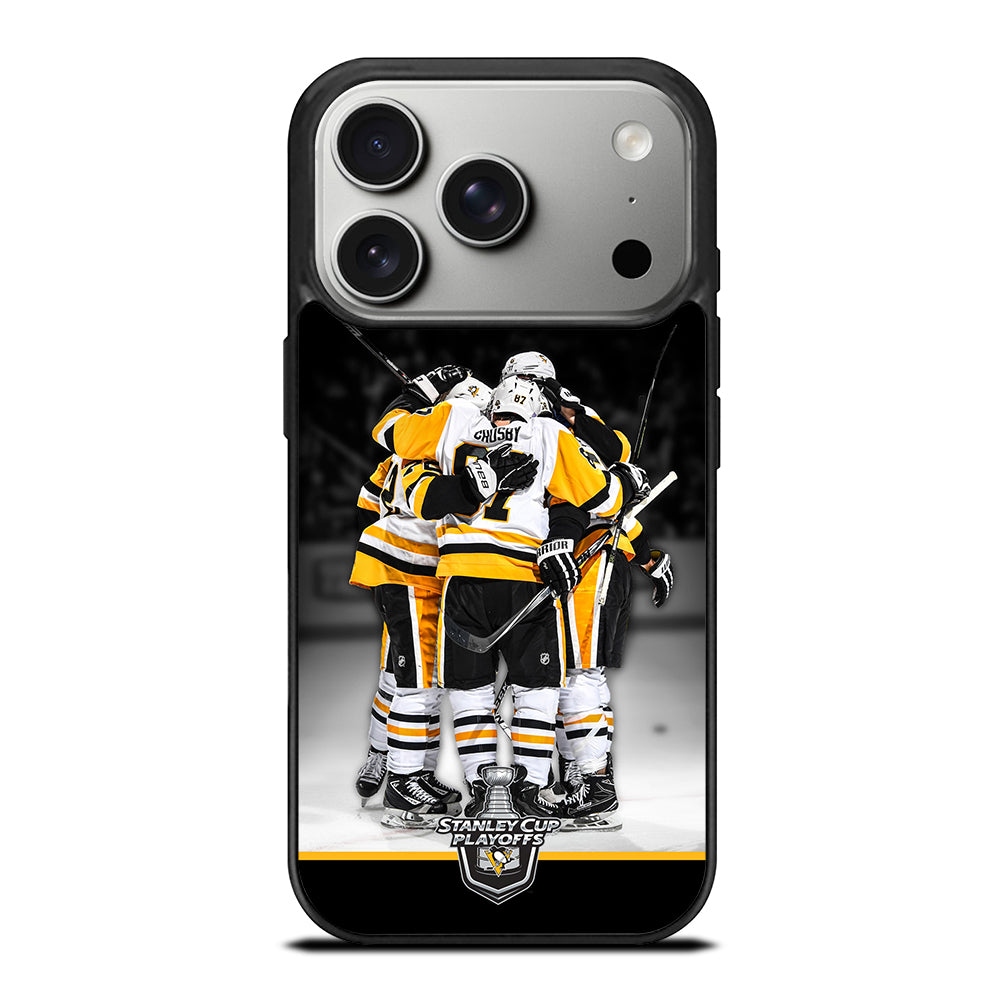 PITTSBURGH PENGUINS HOCKEY 3 iPhone 17 Pro Case Cover