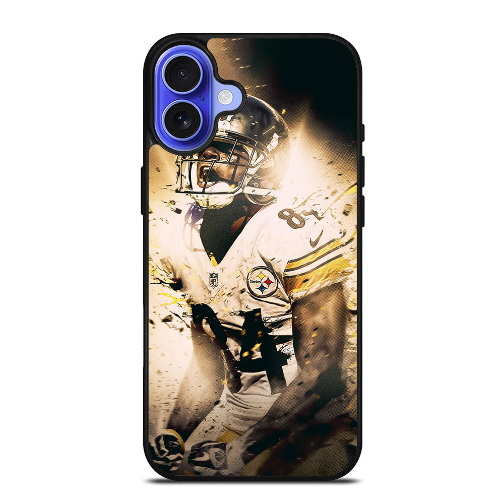 PITTSBURGH STEELERS ANTONIO BROWN iPhone 16 Case Cover