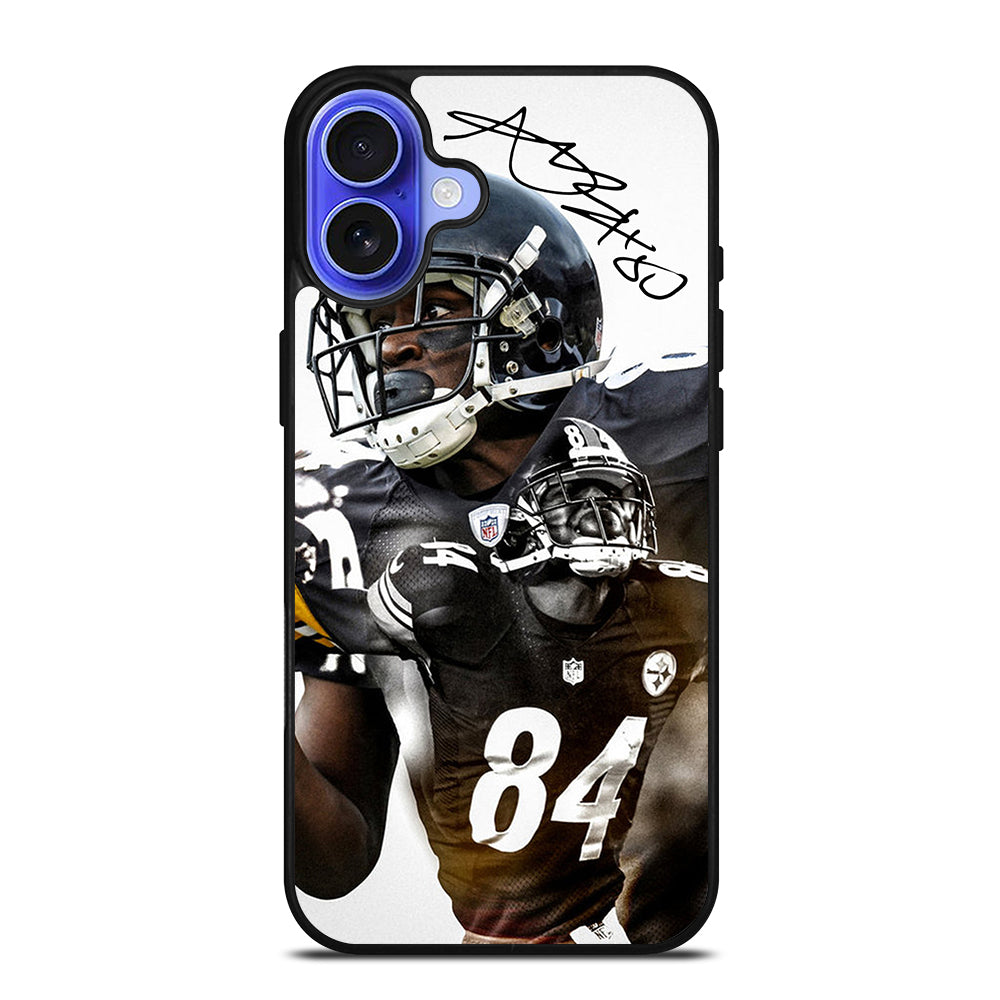 PITTSBURGH STEELERS ANTONIO BROWN SIGNATURE iPhone 16 Case Cover