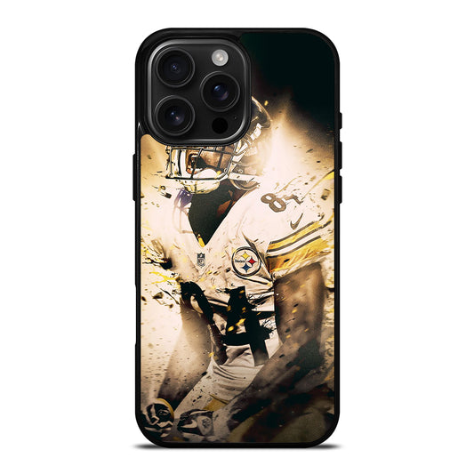 PITTSBURGH STEELERS ANTONIO BROWN iPhone 16 Pro Max Case Cover