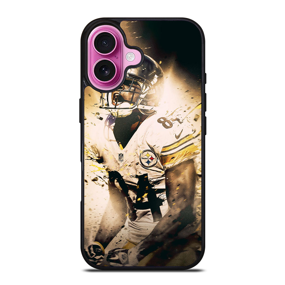 PITTSBURGH STEELERS ANTONIO BROWN iPhone 16 Plus Case Cover
