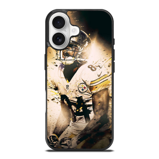 PITTSBURGH STEELERS ANTONIO BROWN iPhone 17 Case Cover