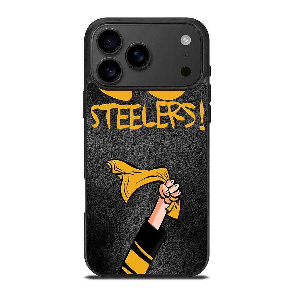 PITTSBURGH STEELERS GO STEELERS iPhone 17 Pro Max Case Cover