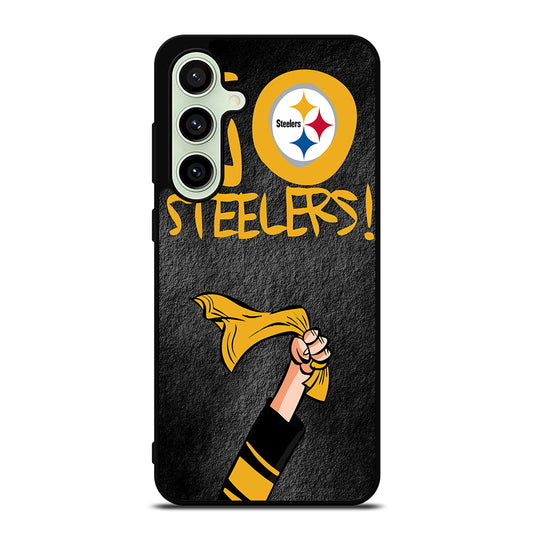 PITTSBURGH STEELERS GO STEELERS Samsung Galaxy S24 FE Case Cover