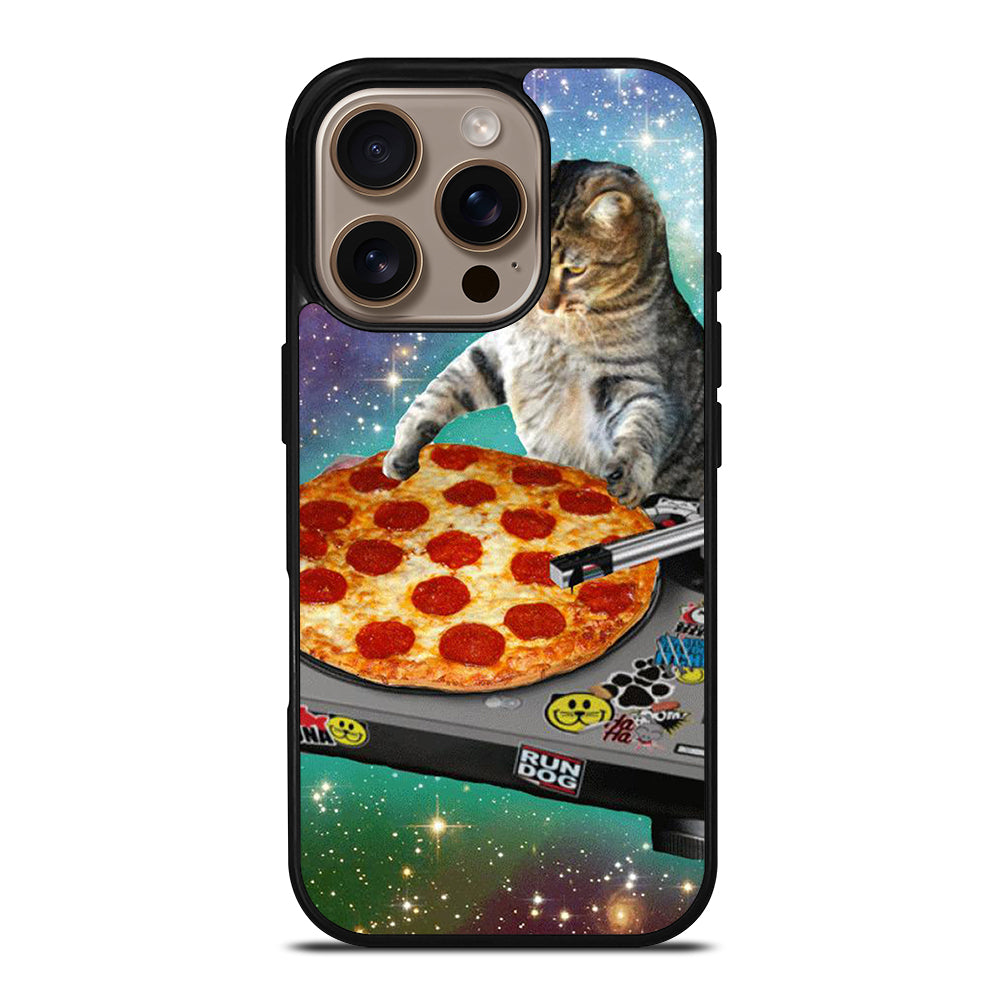 PIZZA CAT DJ iPhone 16 Pro Case Cover