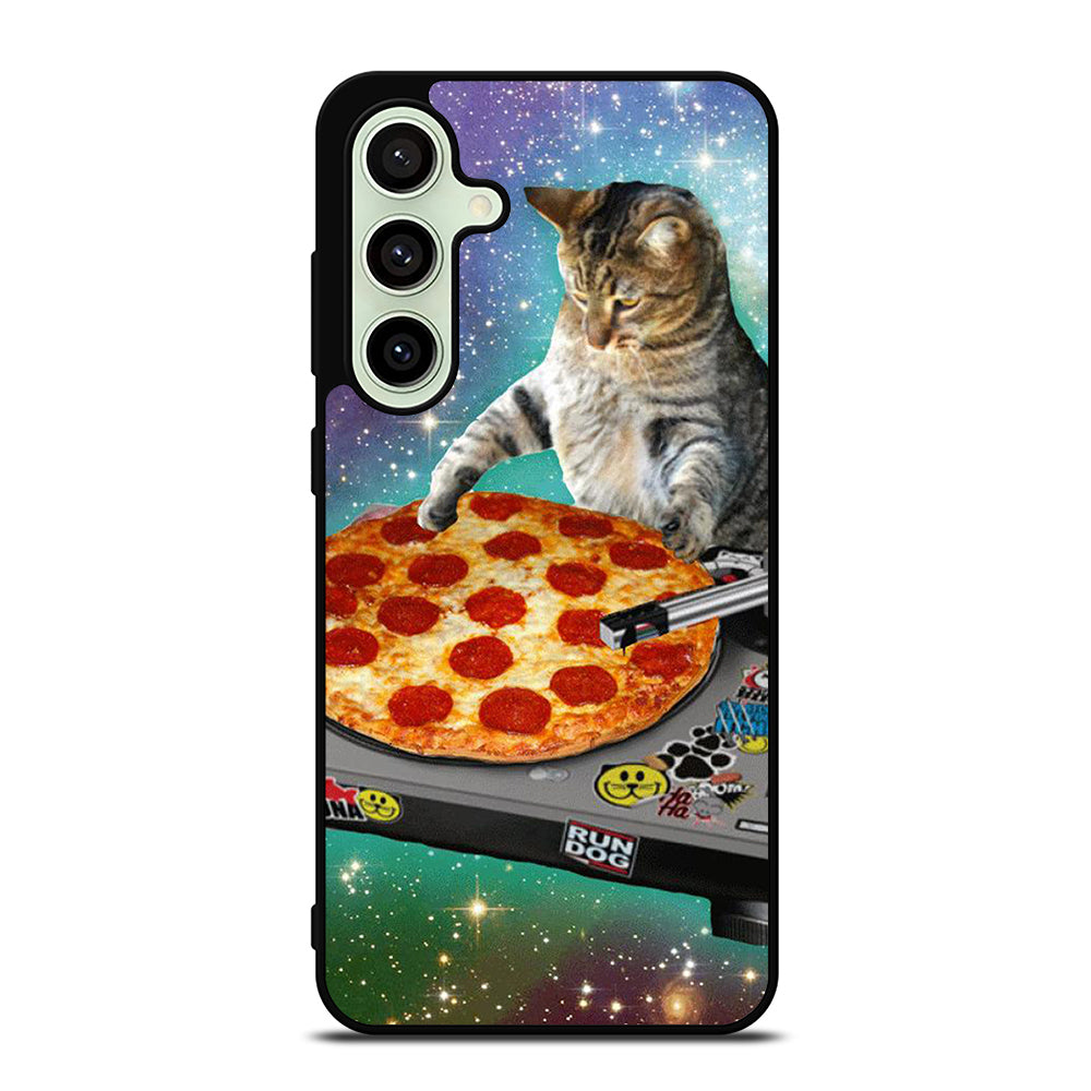 PIZZA CAT DJ Samsung Galaxy S24 FE Case Cover