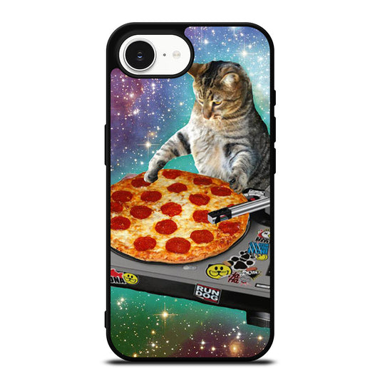 PIZZA CAT DJ iPhone 16e Case Cover