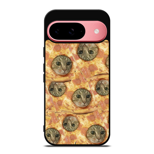 PIZZA CAT PATTERN Google Pixel 9 Case Cover